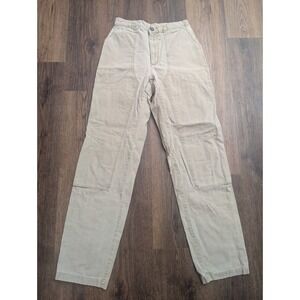 VTG Patagonia Pants Womens 12 Stand Up Double Knee‎ Organic Climbing Canvas 80s